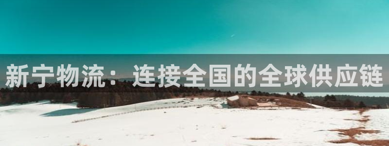 超凡国际分分28预测：新宁物流：连接