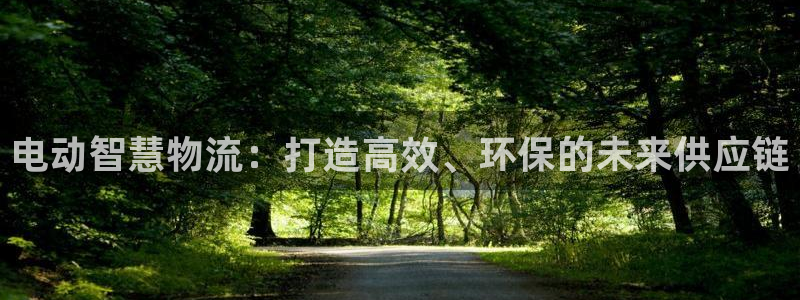 超凡国际官方网站预测：电动智慧物流：