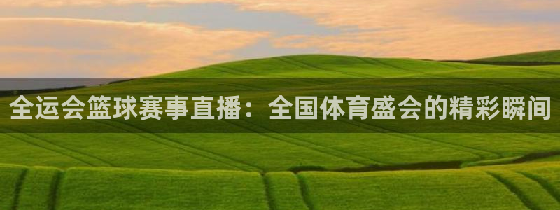 9255tv直播nba在线观看：全运会篮球赛事直播：全国体育盛会的精彩瞬间